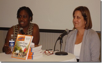 Rana Cash and Gail M. Reid at Decatur Book Festival